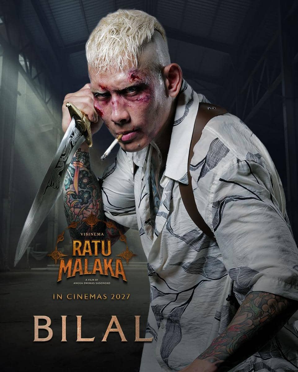 Poster karakter film Indonesia Ratu Malaka