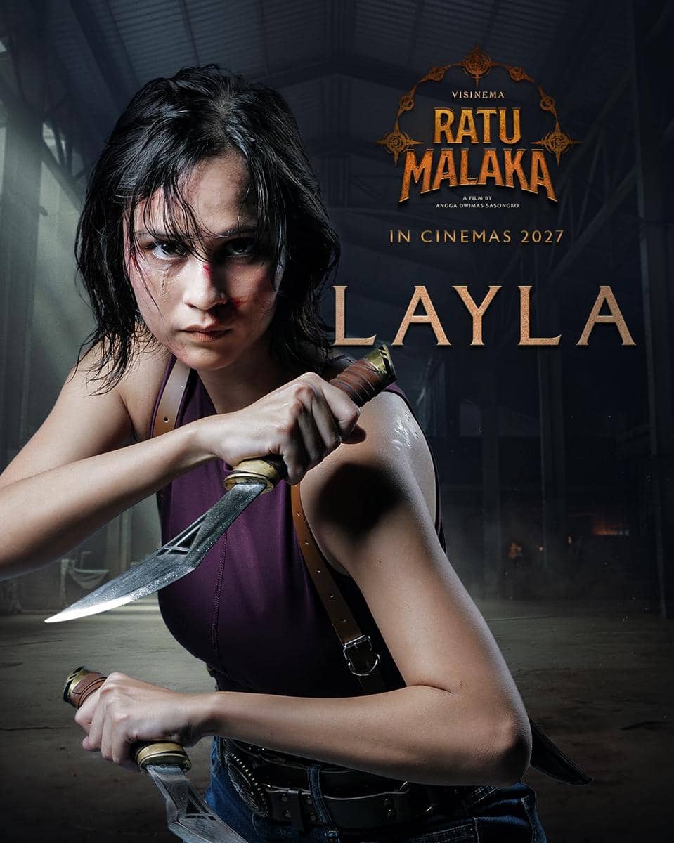 Poster karakter film Indonesia Ratu Malaka