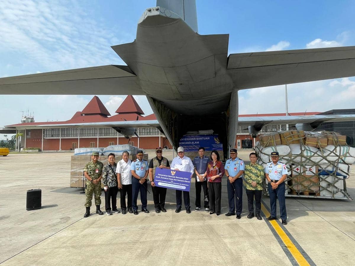 Bantuan korban bencana di Tiga Wilayah