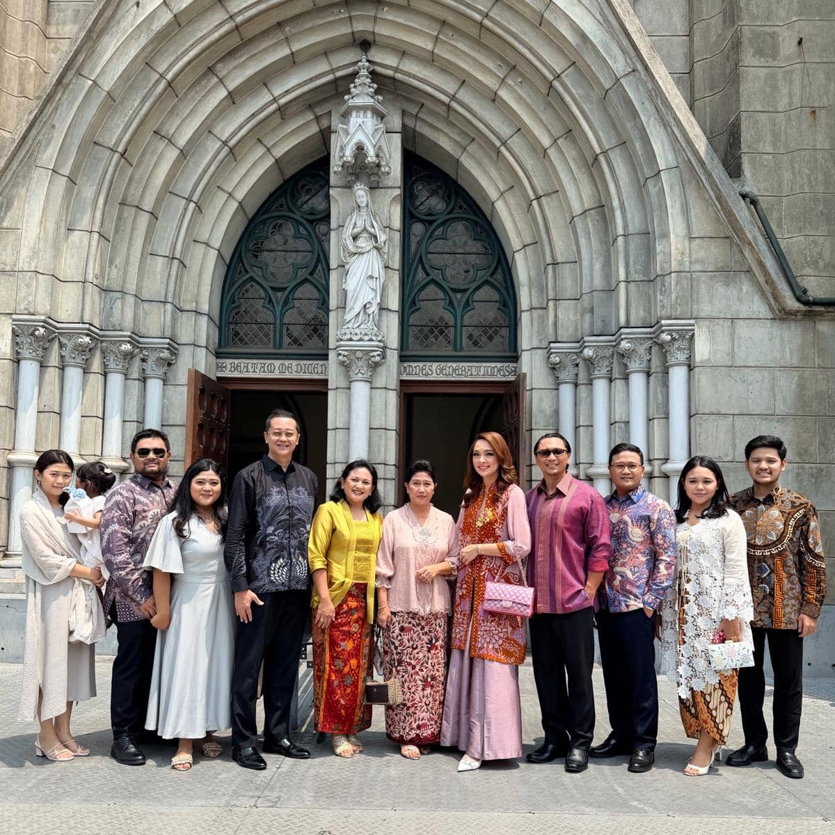 Artis di Pemberkatan Pernikahan Brisia Jodie dan Alden (instagram.com/brisiajodie96)