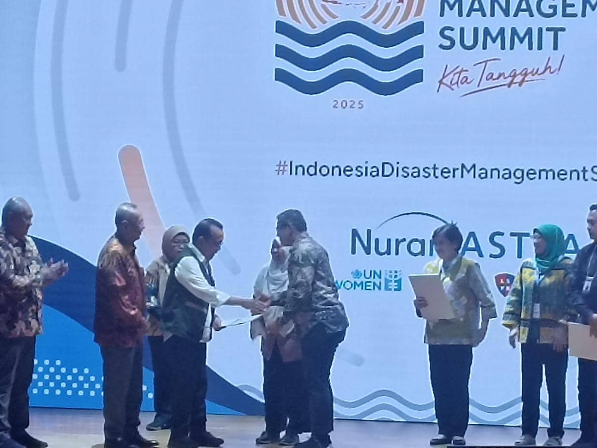 Menko PMK Terima Rekomendasi Kebijakan Forum IDMS 2025 di Perpus, Rabu (3/12/2025)/IDN Times Dini Suciatiningrum