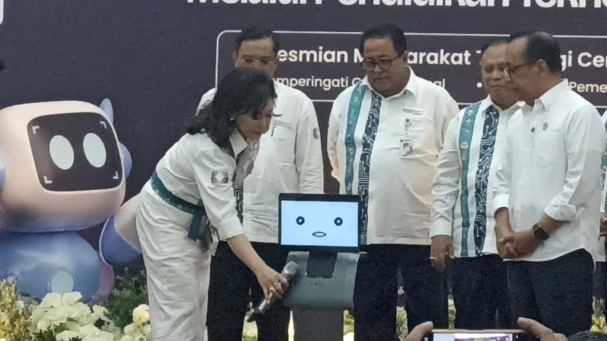 Peresmian IS-MART di gedung PMK