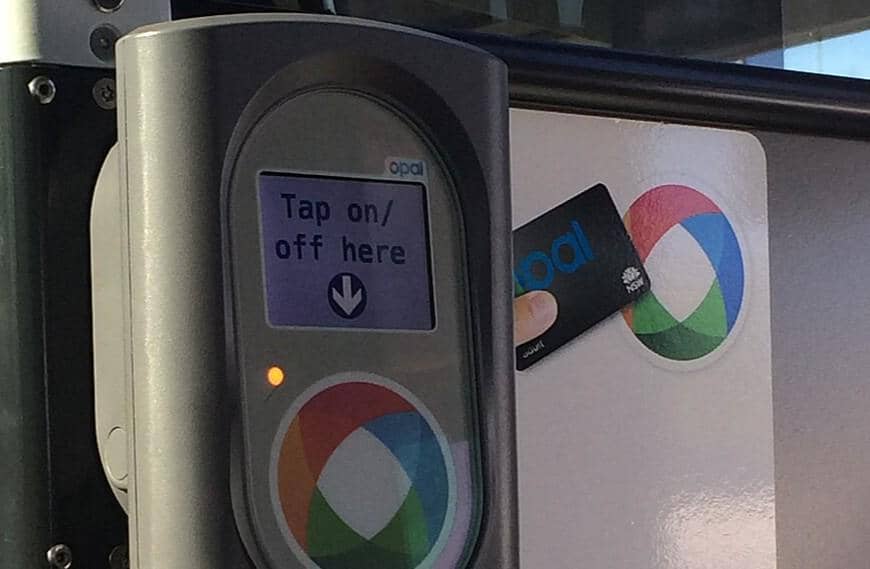 ilustrasi kartu Opal di Sydney