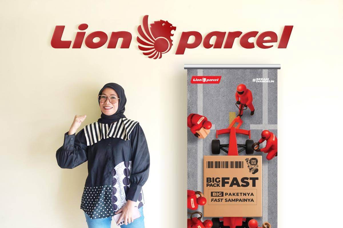 Chatarina Febrianti, POS Lion Parcel Sudirman Palembang