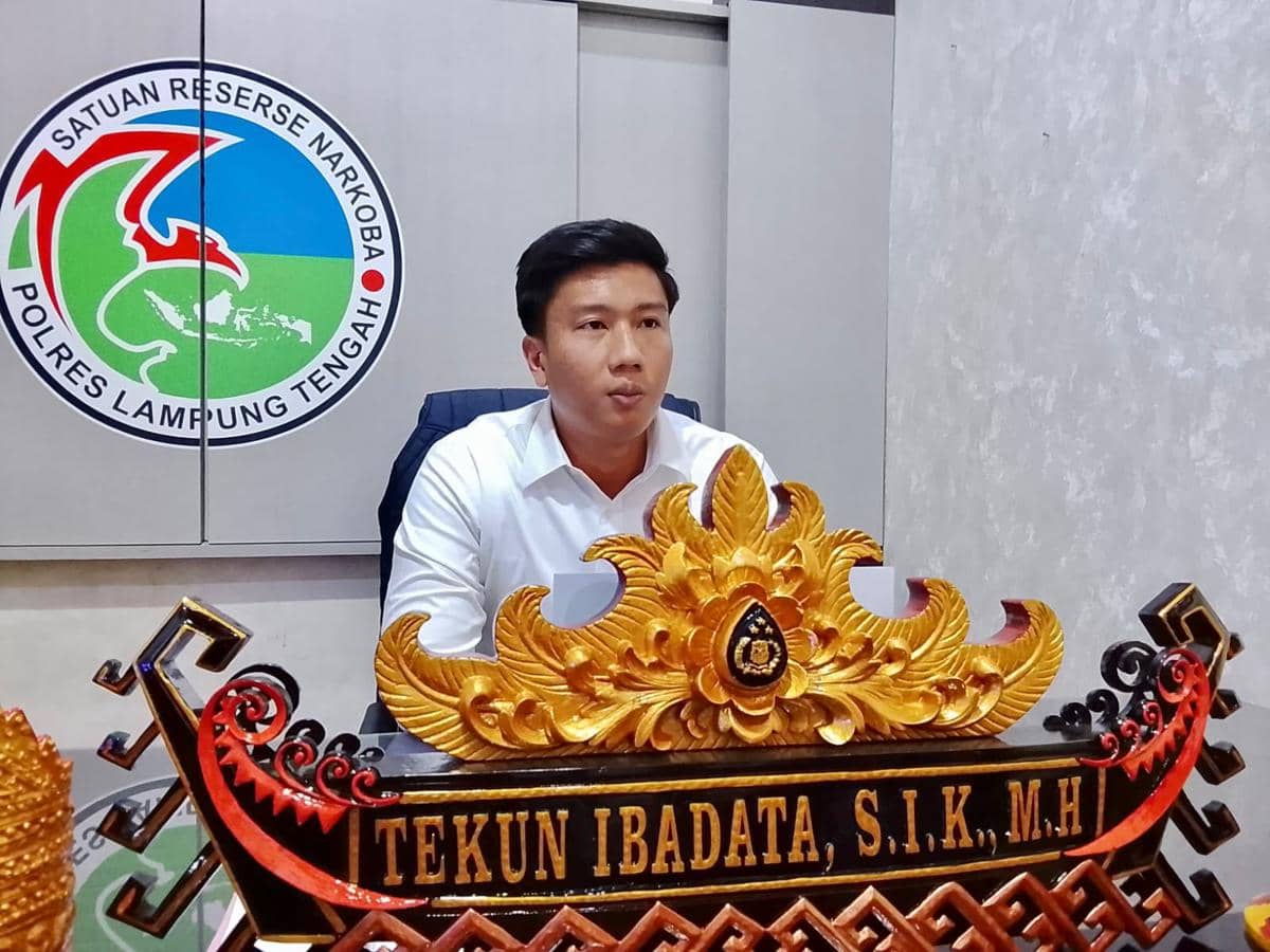 Pasutri di Lampung Tengah Kompak Edarkan Sabu, 20 Paket Narkoba Disita
