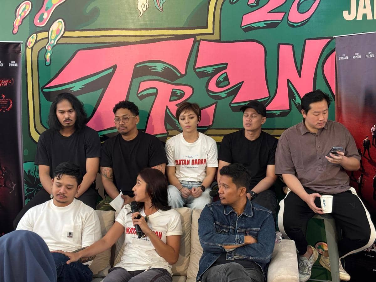 Jumpa pers film Ikatan Darah dalam agenda JAFF 2025 di XXI Empire Yogyakarta, Rabu (3/12/2025). (IDN Times/Herlambang Jati Kusumo)