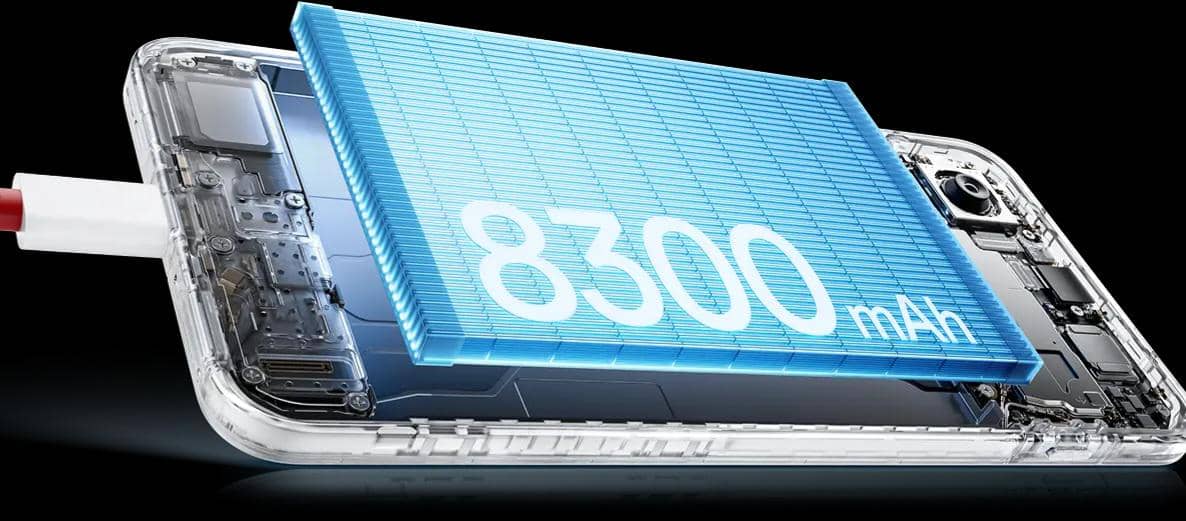 ilustrasi kapasitas baterai OnePlus Ace 6T