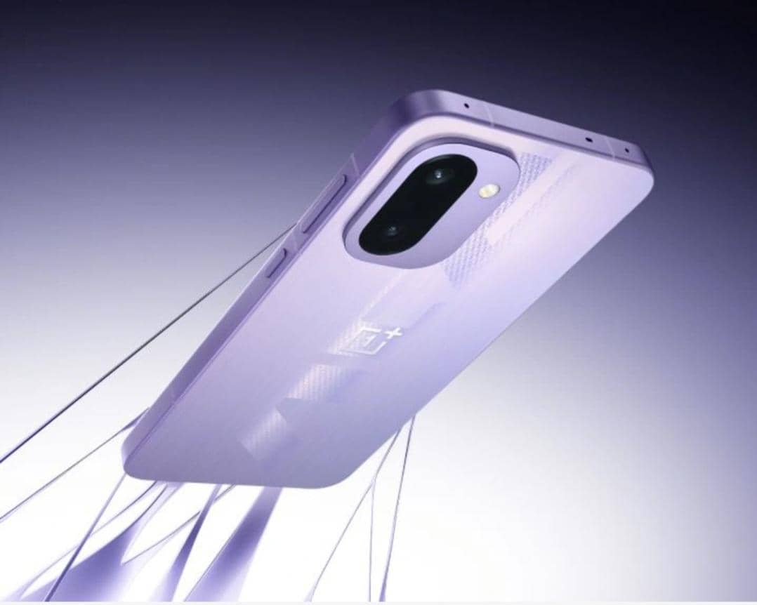 OnePlus Ace 6T warna ungu