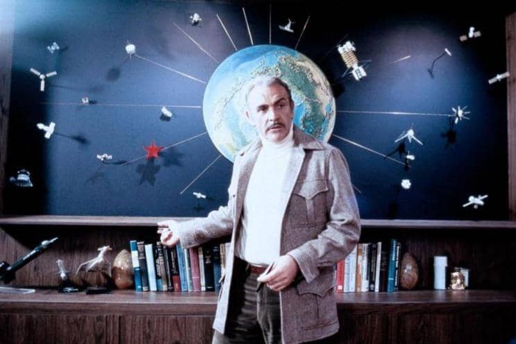 cuplikan adegan dalam film Meteor (1979)