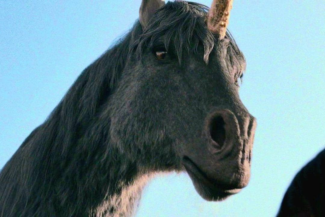 adegan dalam film Death of a Unicorn