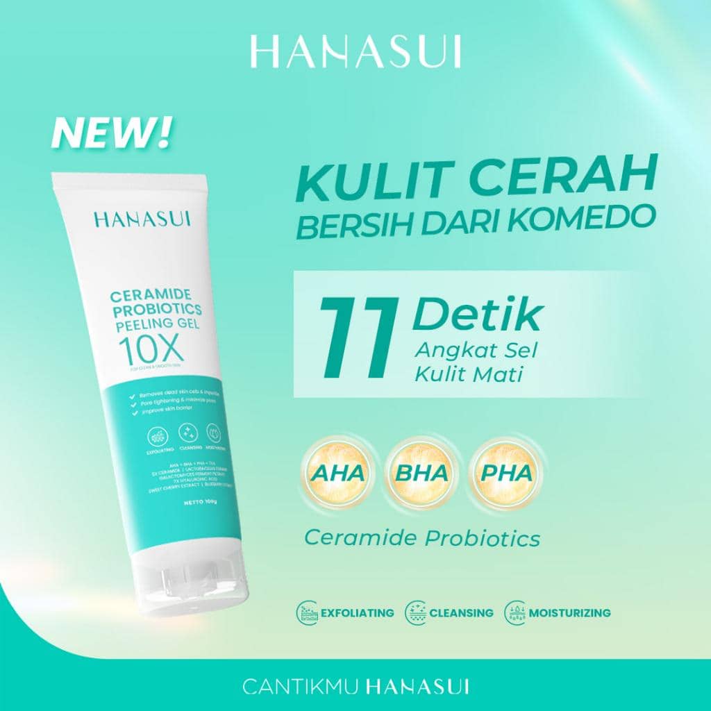 Hanasui Ceramide Probiotics Peeling Gel