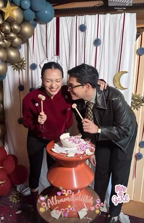 Gender Reveal Nazla Alifa (instagram.com/nazlaalifa)