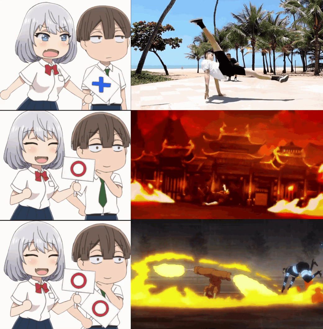 meme anime tentang menari