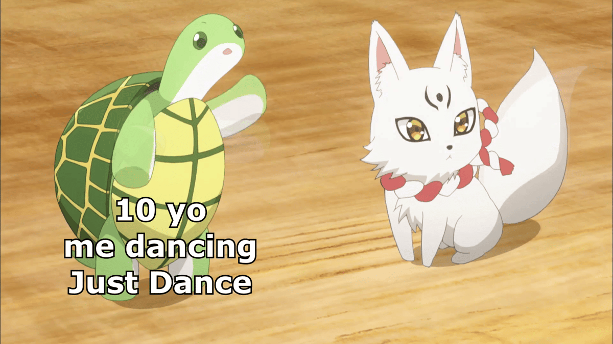 meme anime tentang menari