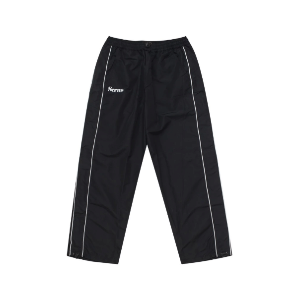 Screamous Trackpants Parachute Dhome Black Loose Fit