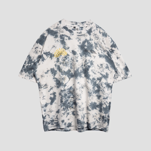 Exhale T-Shirt Oversized Tie Dye Badtype