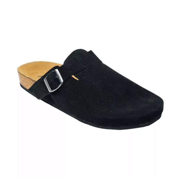 Footstep Footwear Sandal Casual Giga Suede Black