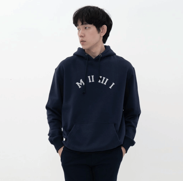 M231 Hoodie Panjang Navy 2197E