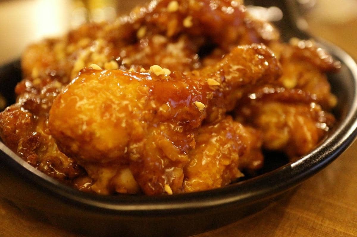 ilustrasi ayam kecap madu