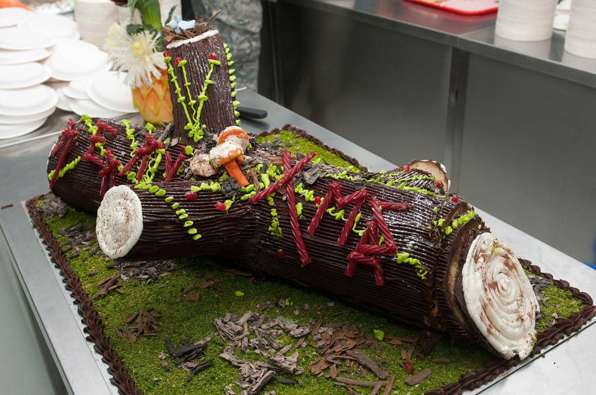 ilustrasi buche de noel