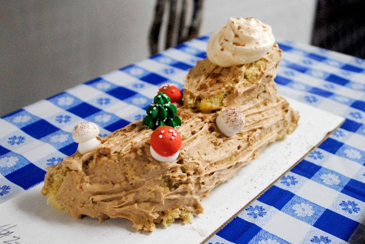 ilustrasi buche de noel