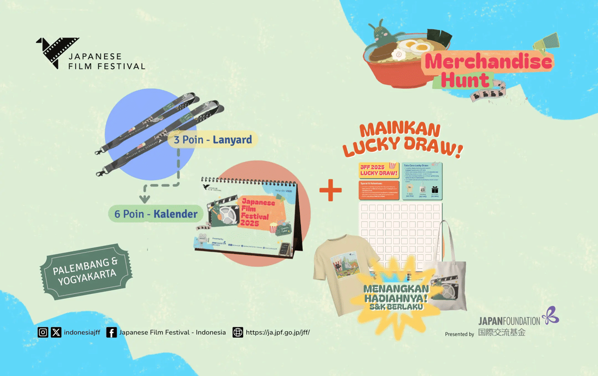 Merchandise JFF 2025 Yogyakarta (jpf.go.jp)