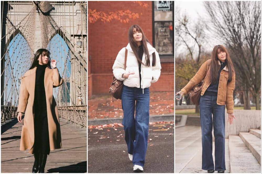 OOTD Sabrina Chairunnisa saat di New York