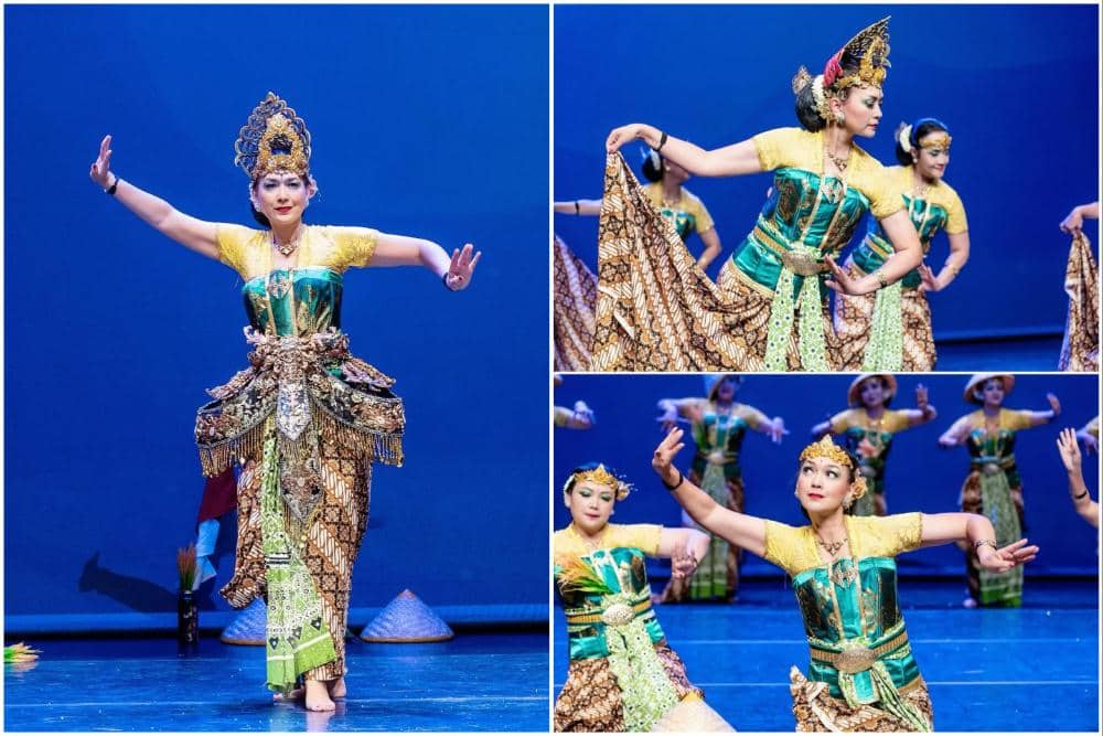 Ira Wibowo tampil menari di Barcelona