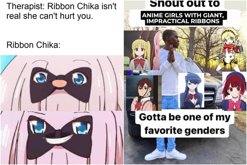 kolase meme anime tentang pita