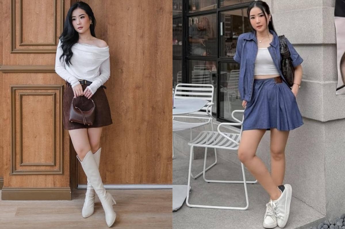 9 Mix and Match Mini Skirt ala Aita Christina, Pretty Chic!