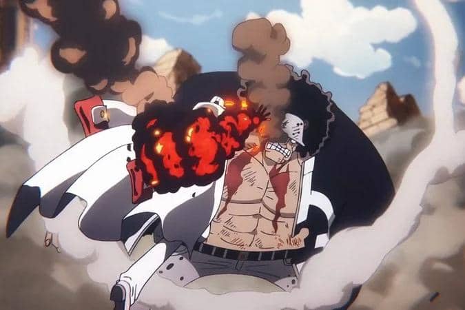 Bartholomew Kuma vs. Sakazuki