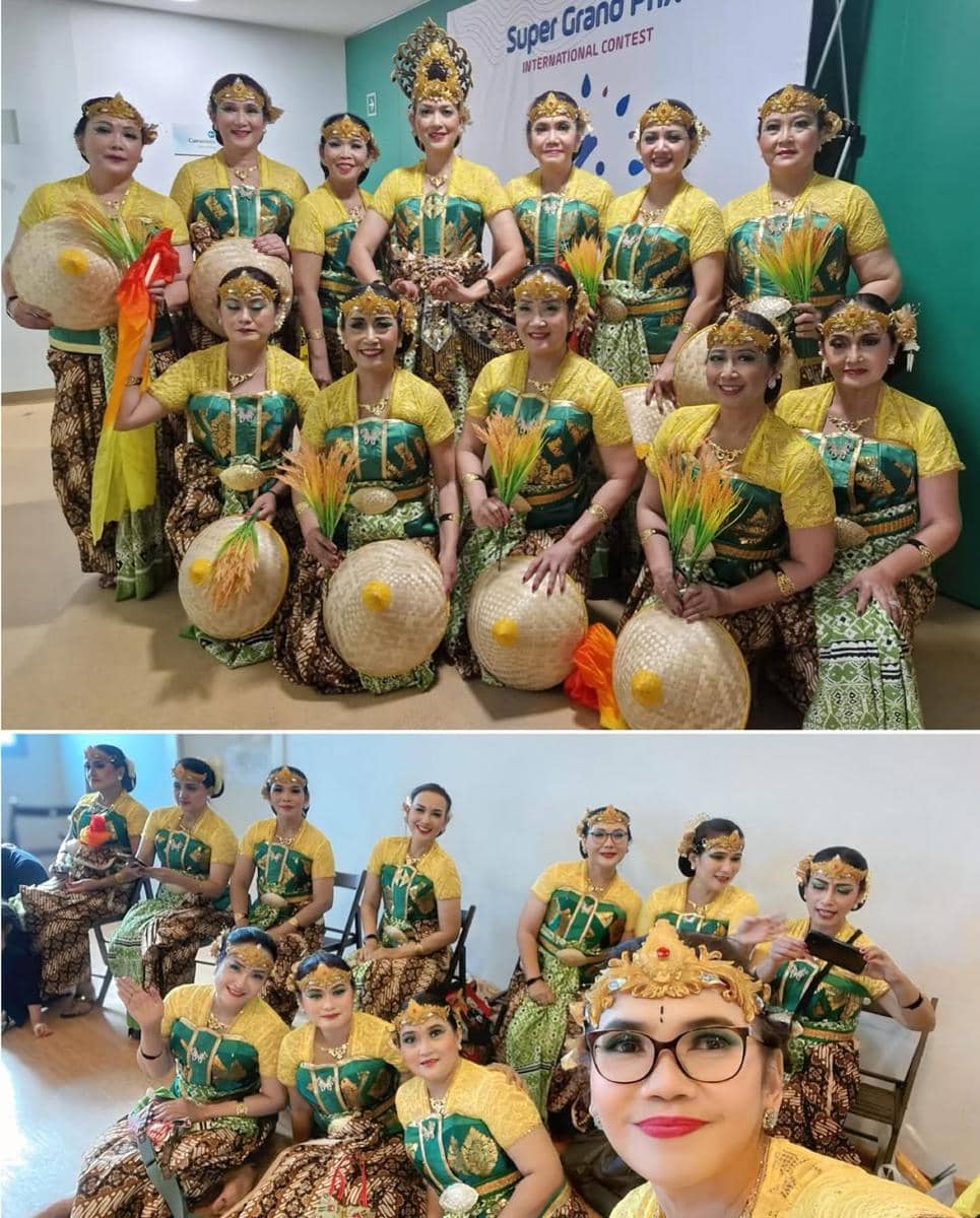 Ira Wibowo tampil menari di Barcelona