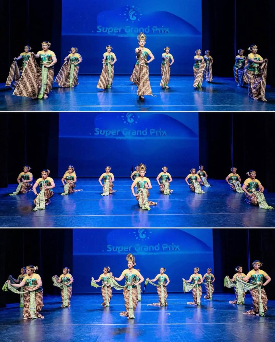 Ira Wibowo tampil menari di Barcelona