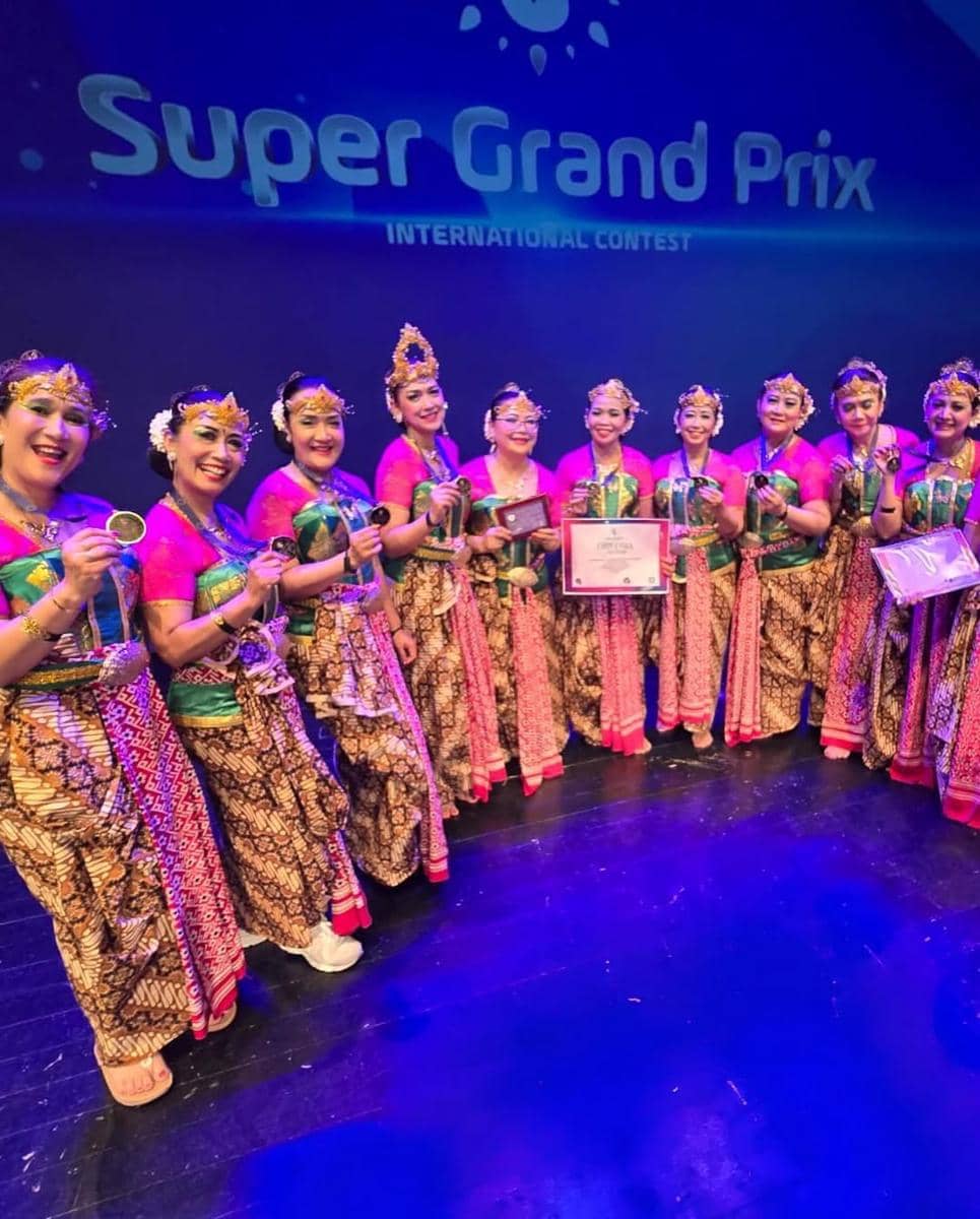 Ira Wibowo tampil menari di Barcelona