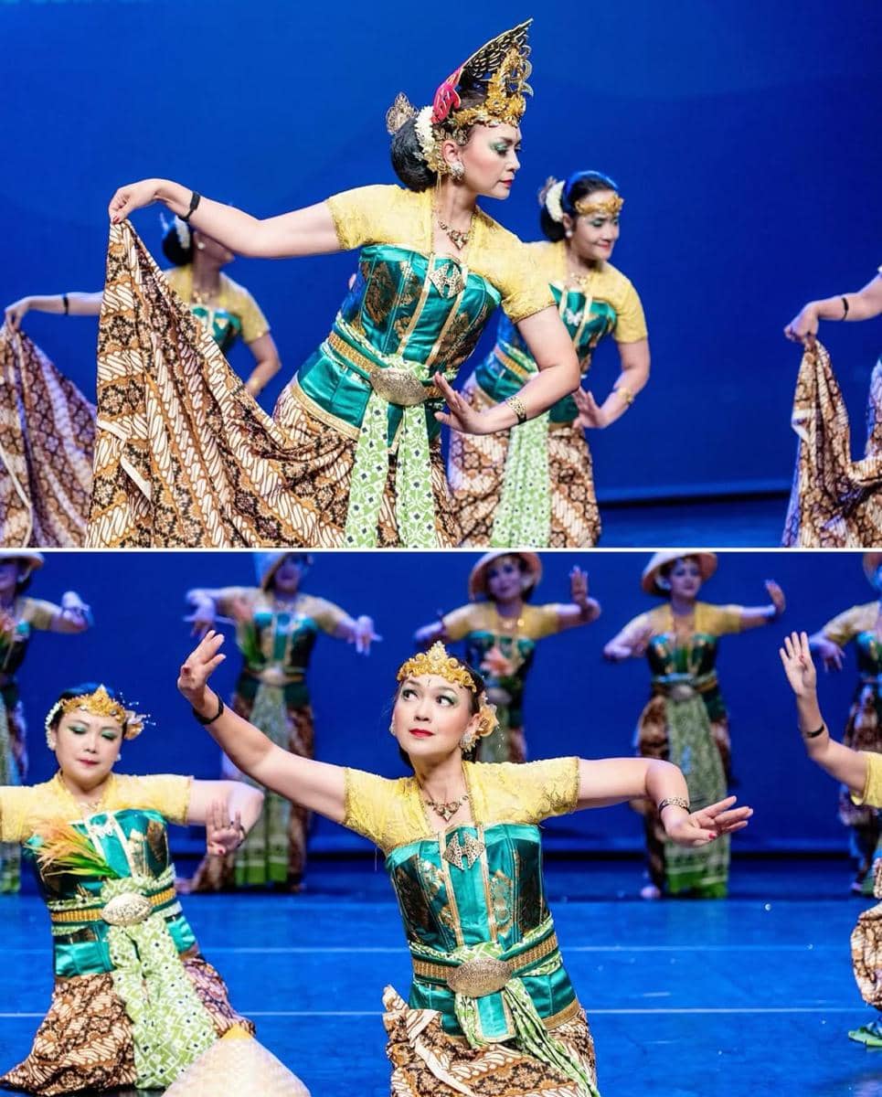 Ira Wibowo tampil menari di Barcelona