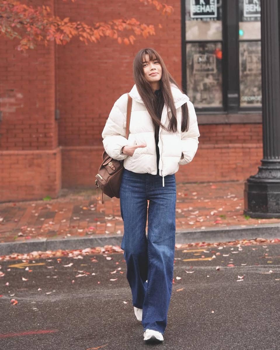 OOTD Sabrina Chairunnisa saat di New York