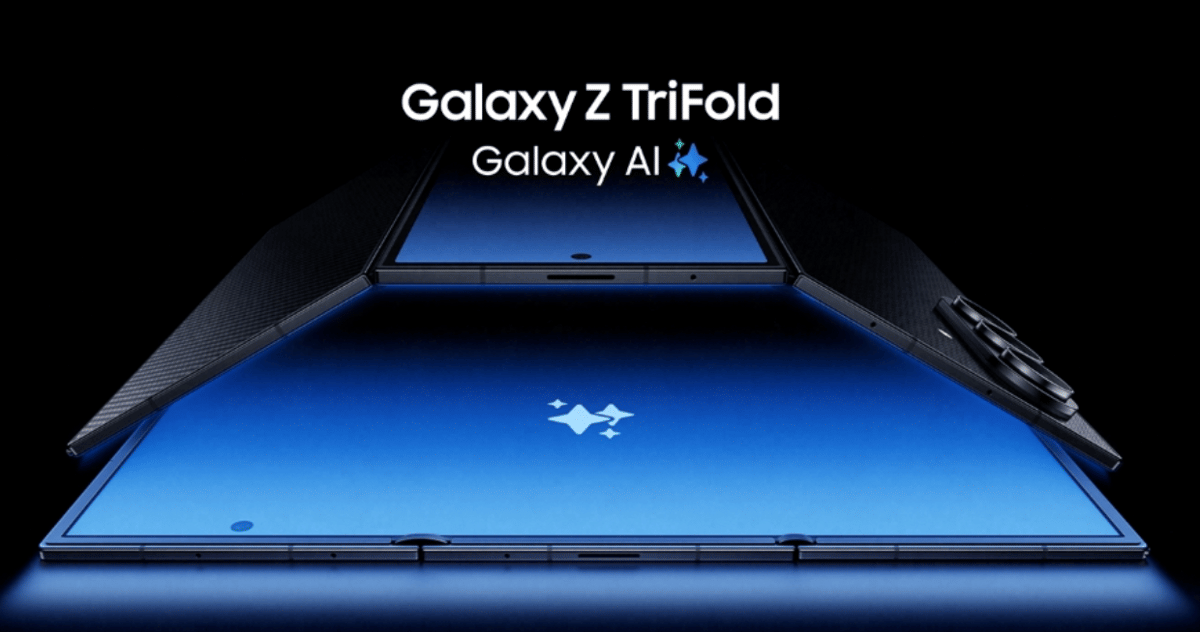 Struktur lipatan Galaxy Z TriFold 