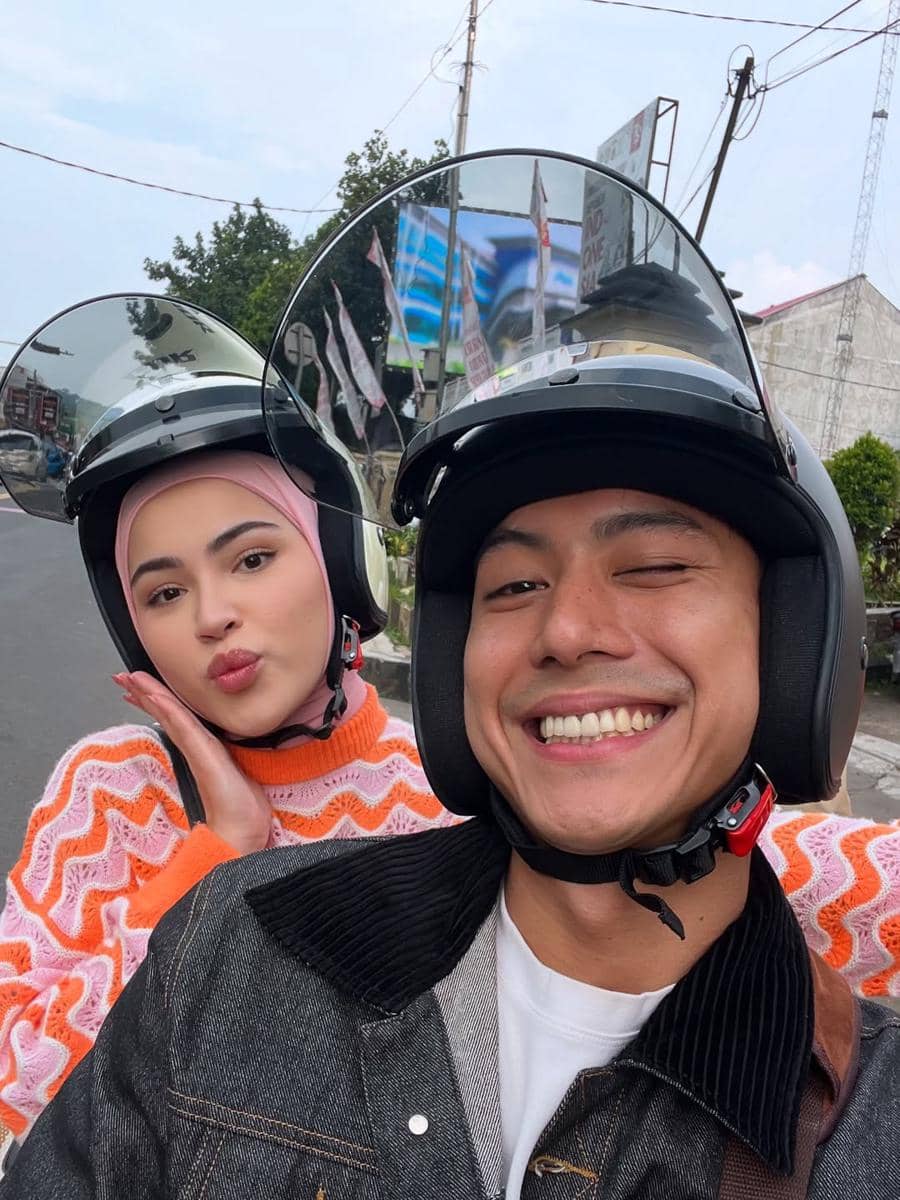 potret Shan Ryadi dan Nicole Parham 