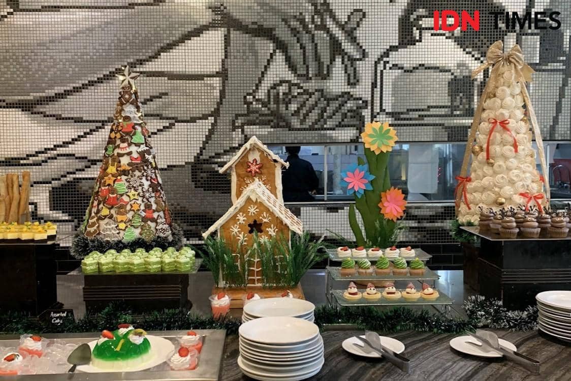 Potret menu Natal di Java Paragon Hotel and Residence Surabaya 