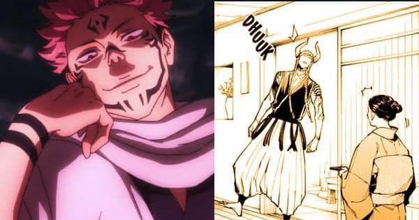 Sukuna dan Dabla saat memandang lawan jenis - Jujutsu Kaisen