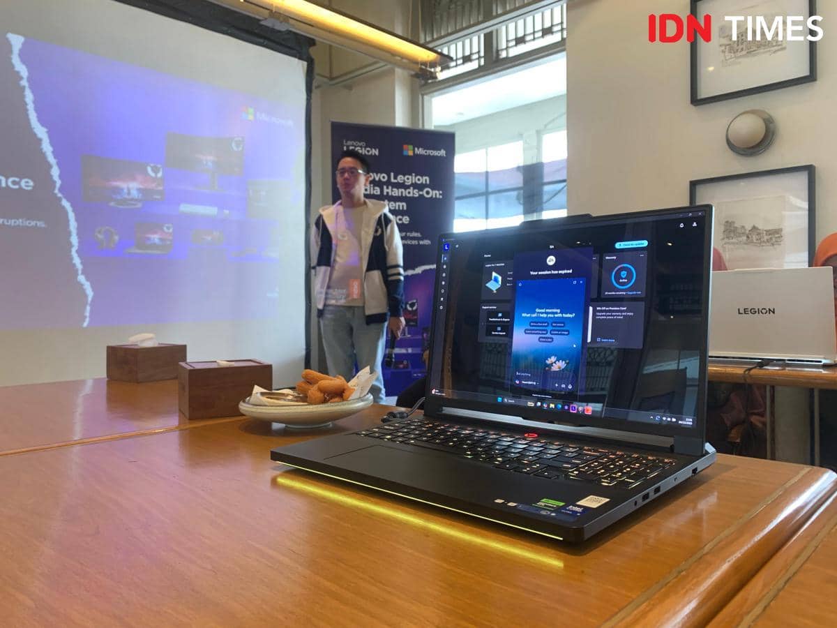 Ekosistem Lenovo Legion 10 hadir di Medan (IDN Times/Doni Hermawan)
