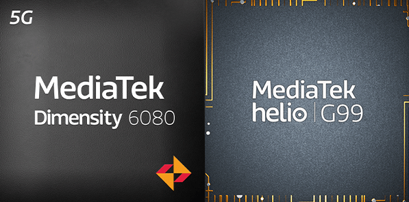 Dimensity 6080 vs Helio G99
