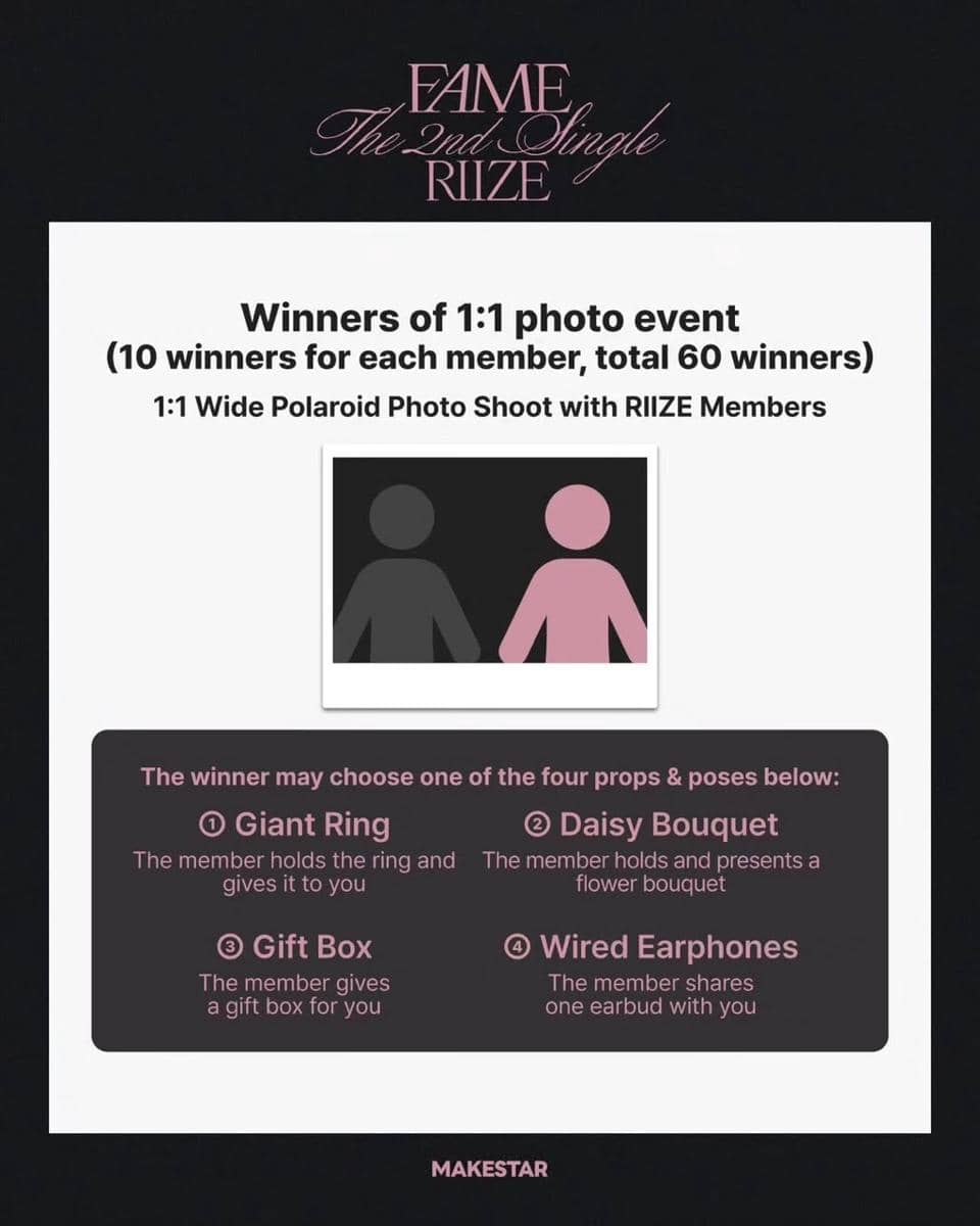 poster fansign RIIZE