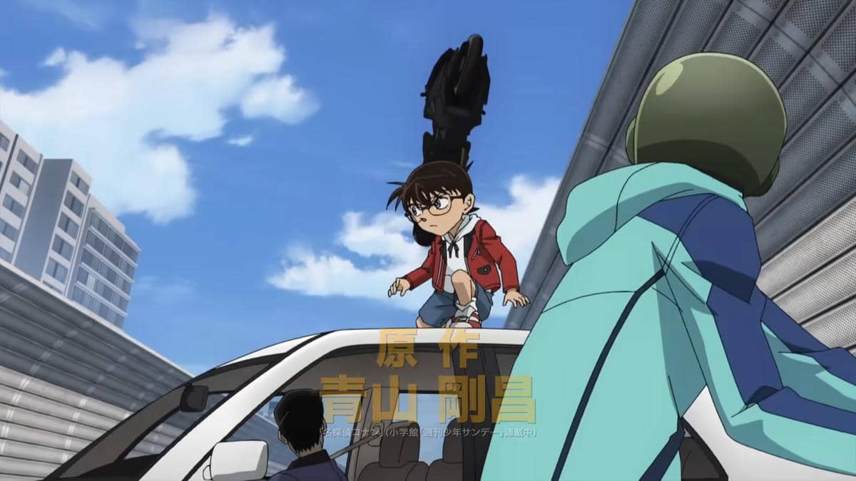 cuplikan film Detective Conan The Fallen Angel of the Highway