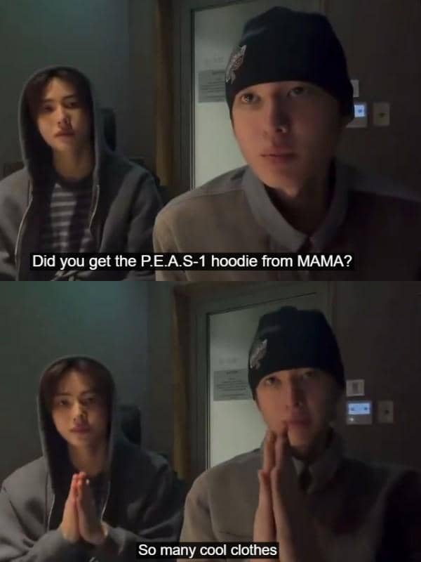 Seonghyeon dan Martin CORTIS di Weverse Live