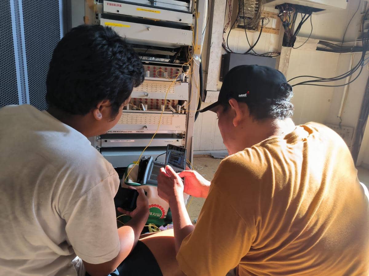 indosat, banjir sumatera, pemulihan jaringan