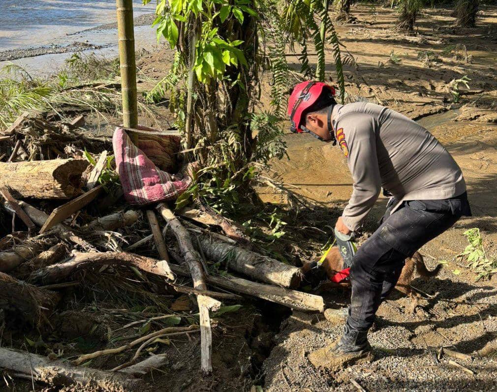 Anjing K9 Polda gugur