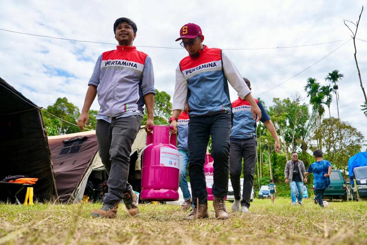 Penyaluran BBM Pertamina ke lokasi bencana Sumatra (dok.Pertamina)