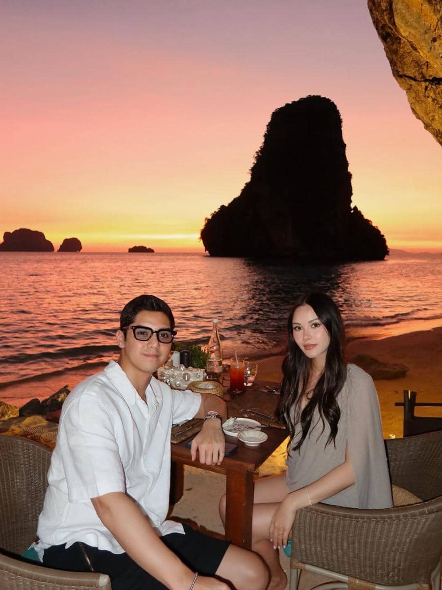 Babymoon Alyssa Daguise dan Al Ghazali di Thailand (instagram.com/alyssadaguise)