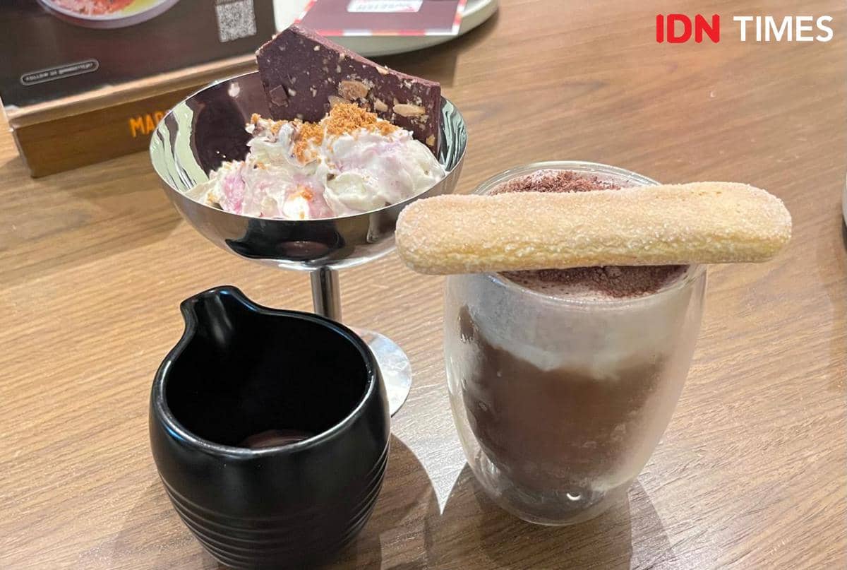 Potret menu Dessert Markette dan Pipiltin Cocoa, Grand Indonesia, Jakarta Pusat
